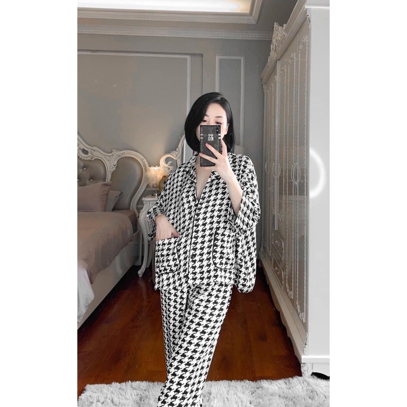 Pizama lụa cao cấp