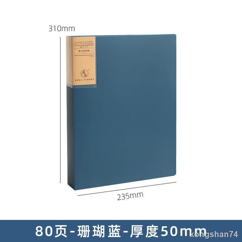 Bìa Đựng Hồ Sơ Nhiều Ngăn Khổ A4 4.24ins Nhiều Màu Sắc Dành Cho Học Sinh / Nhân Viên Văn Phòng