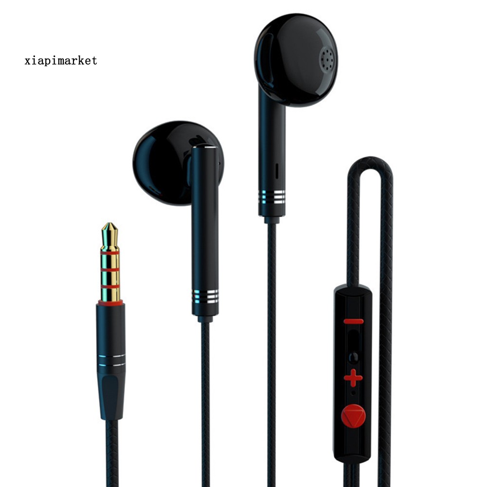 Tai Nghe Nhét Tai Hifi Có Dây Cổng 3.5mm Kèm Mic A6