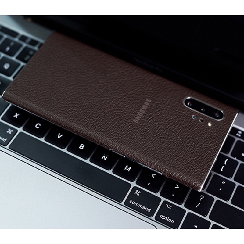Miếng dán lưng da thật SAMSUNG S23 ULTRA S22 UNTRA NOTE 20 UNTRA S21 PLUS S20 PLUS NOTE 10 PLUS S10 PLUS S9 S8 NOTE 9 8