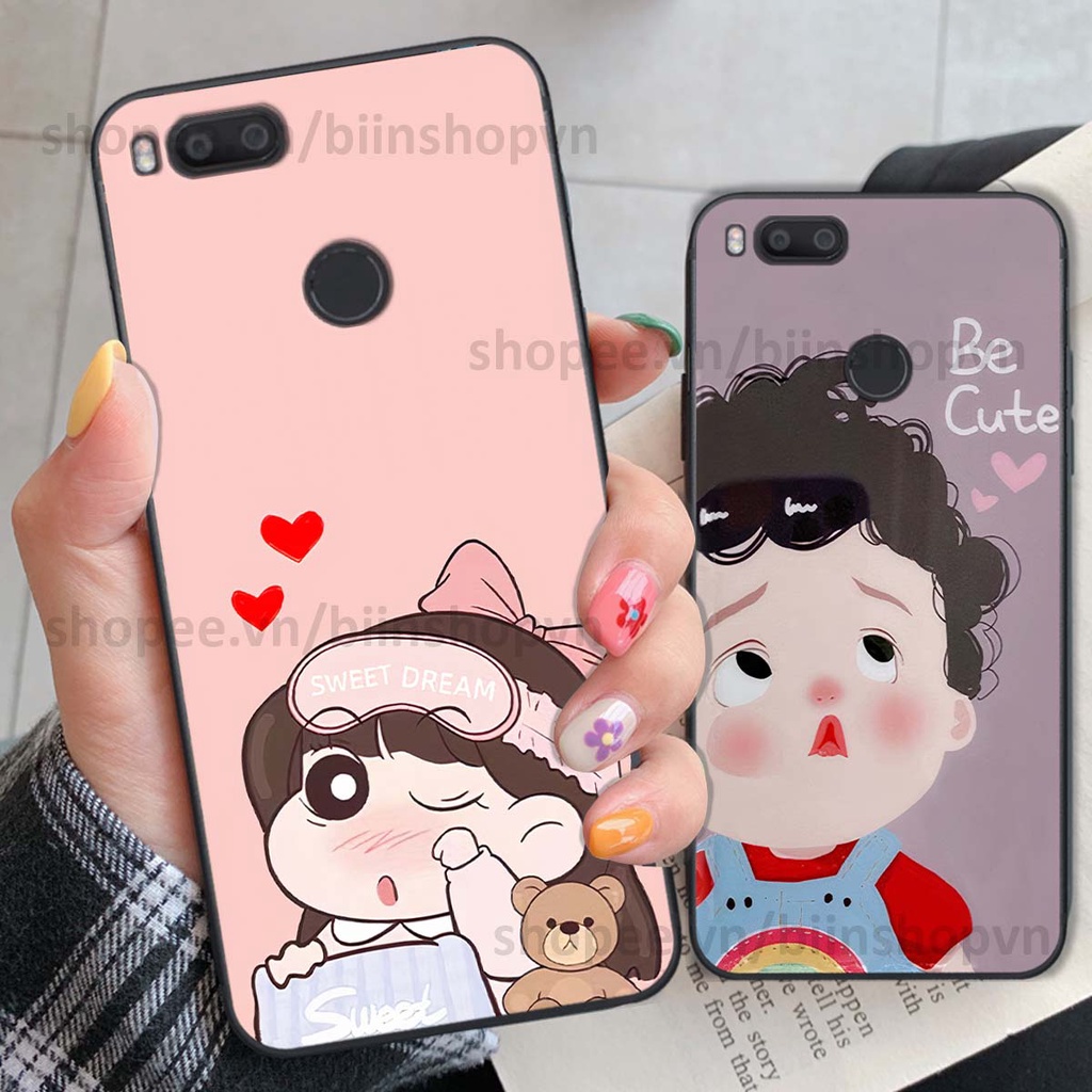 Ốp Xiaomi Mi A1 in hình baby siêu dễ thương, ngộ nghĩnh đáng yêu