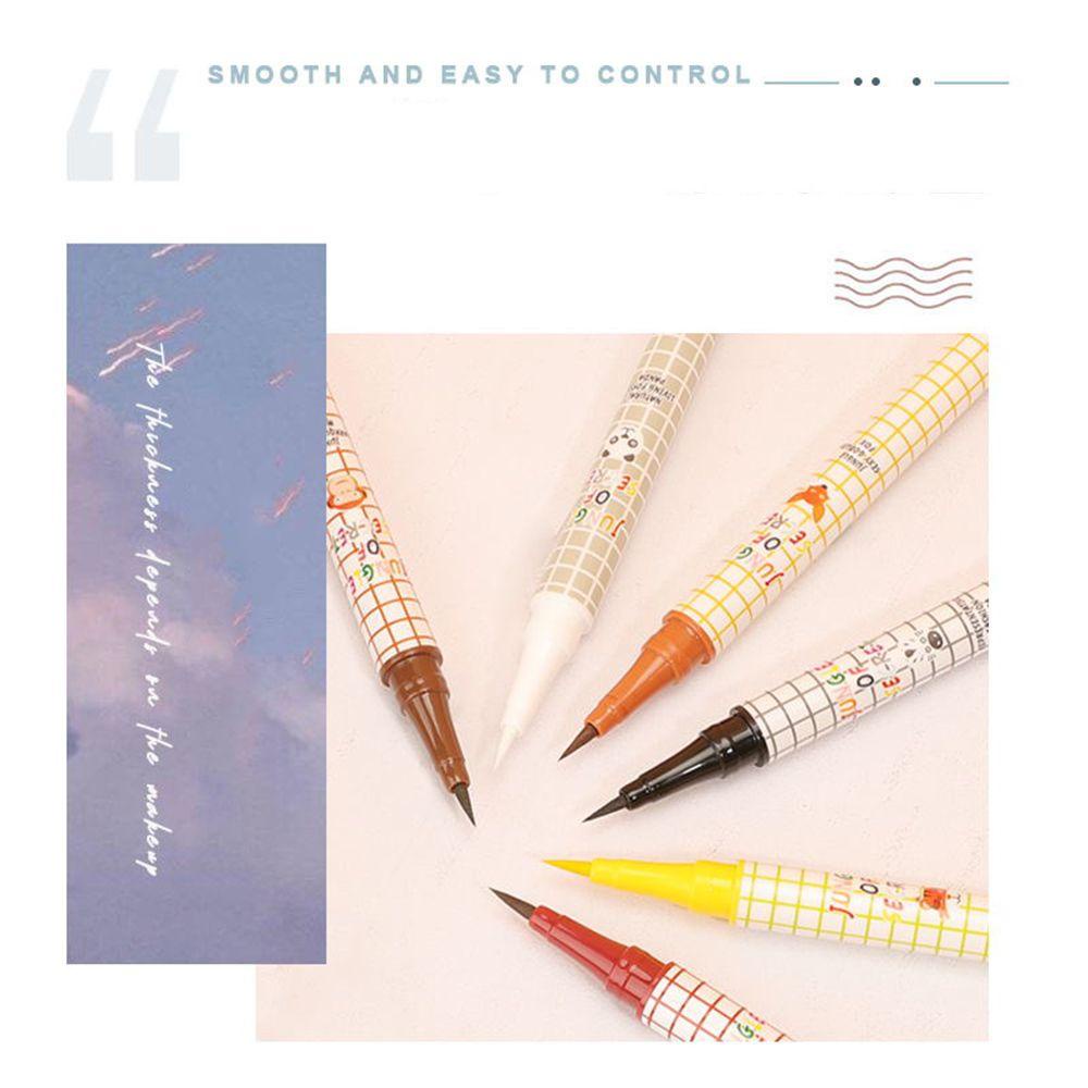 Bút Kẻ Mắt 1 # Chống Nước Lâu Trôi Phong Cách Mới Cho Nữ