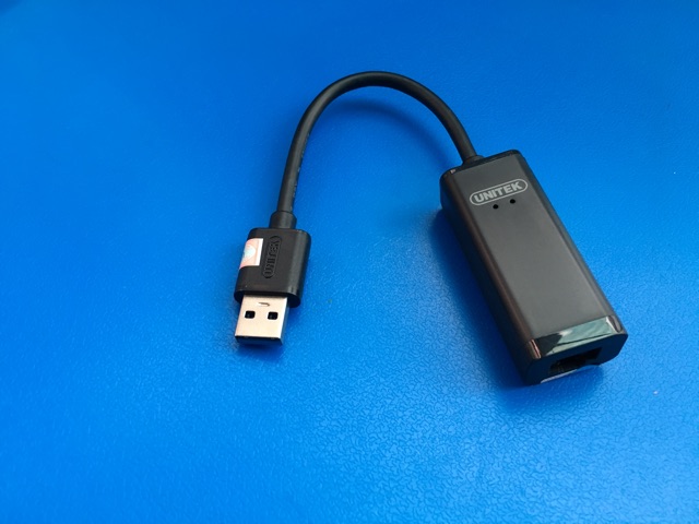 Cáp chuyển usb 3.0 sang cổng mạng, y-3470bk. usb to lan