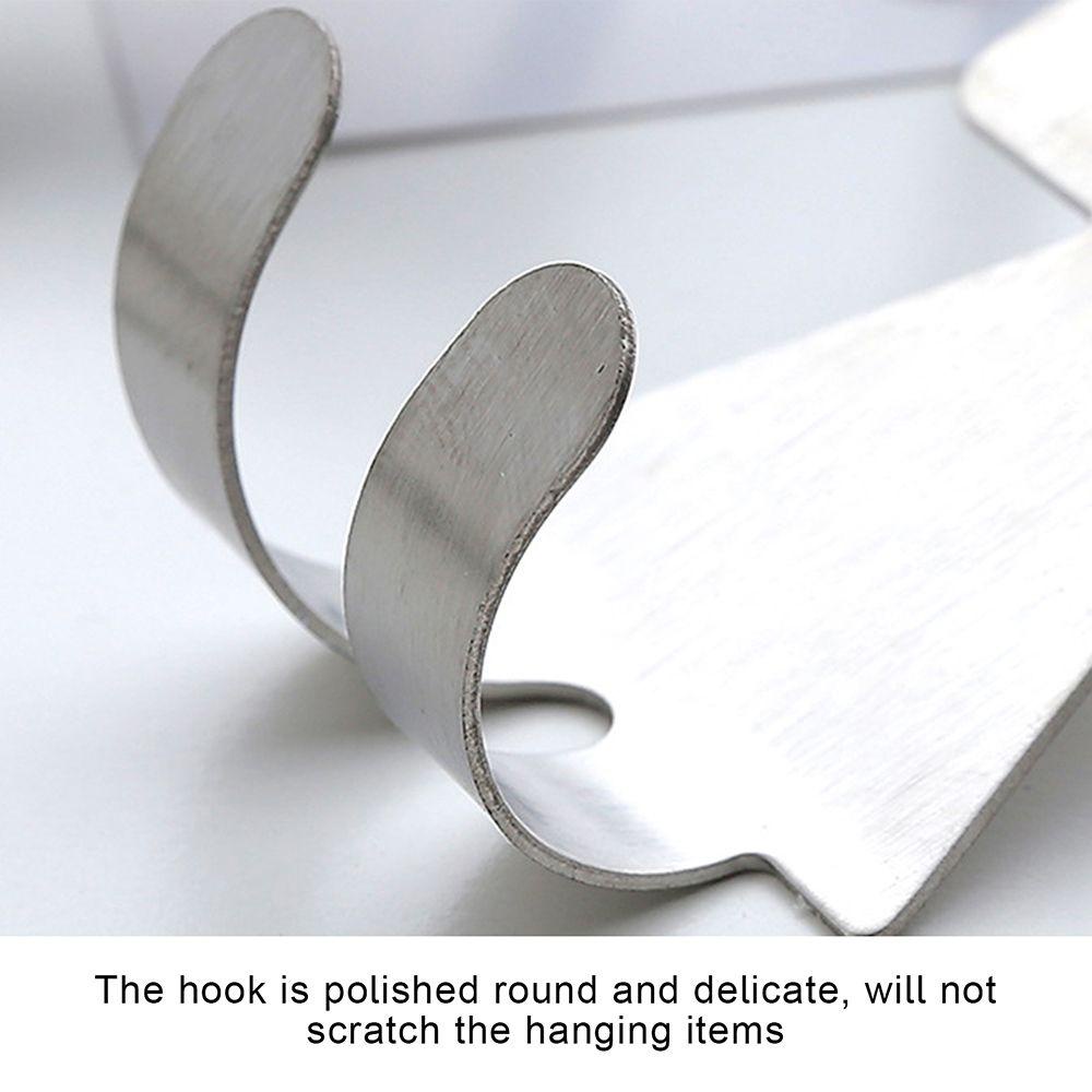 Móc Treo Đồ Gắn Cửa Kính / Nhà Tắm Không Khung Tiện Dụng