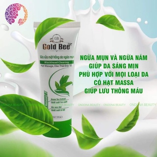 Sữa rửa mặt ngừa mụn trà xanh gold bee