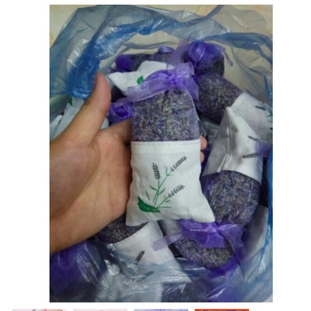 Túi thơm treo phòng, treo xe ô tô, túi nụ hoa khô lavender - Túi thơm nụ hoa LAVENDER cực thơm