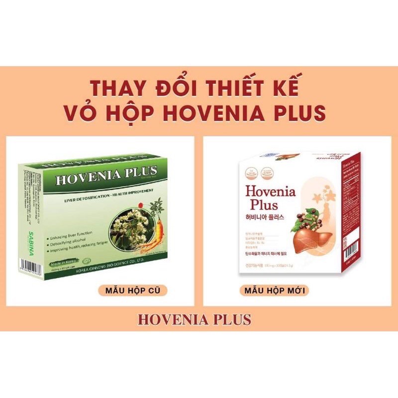Viên uống hỗ trợ gan HOVENIA PLUS