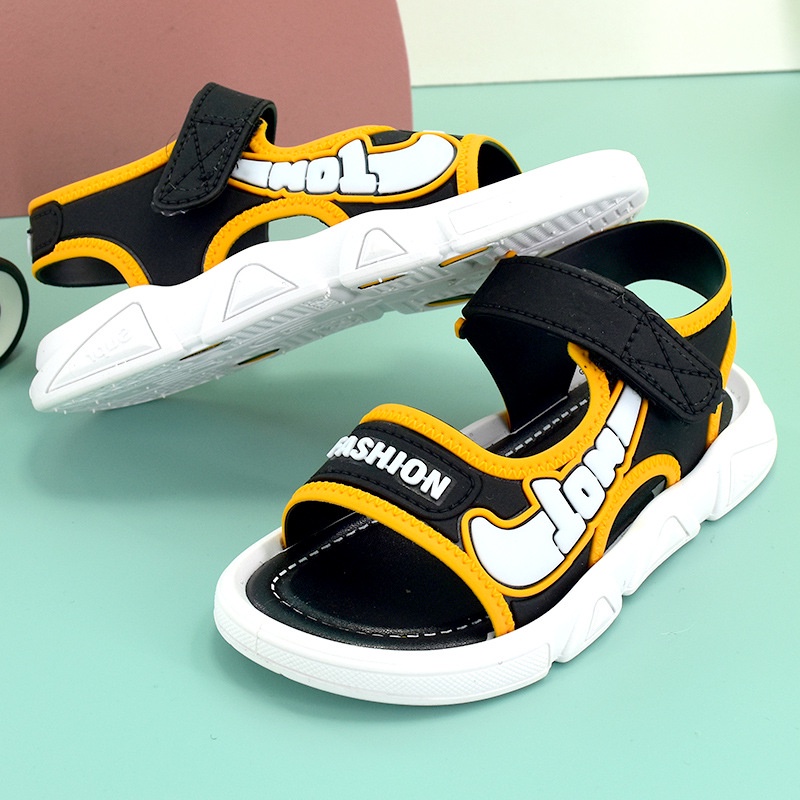 Giày Sandal Đế Mềm Thời Trang Mùa Hè Hàn Quốc Cho Bé Trai 2-8 Tuổi