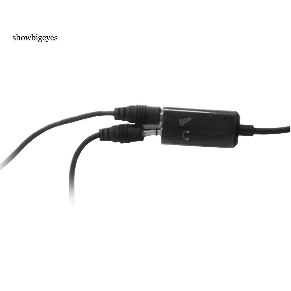 Dây Cáp Chữ Y Chuyển Đổi Cổng Âm Thanh Micro 3.5Mm Tiện Dụng