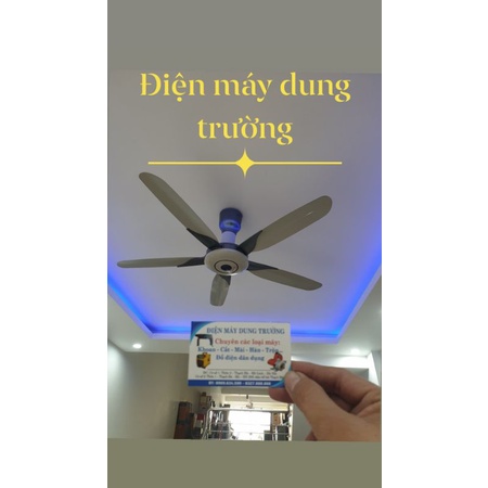 Quạt trần Vinawind QT-1500X 5 cánh có điều khiển kiểu dáng hiện đại