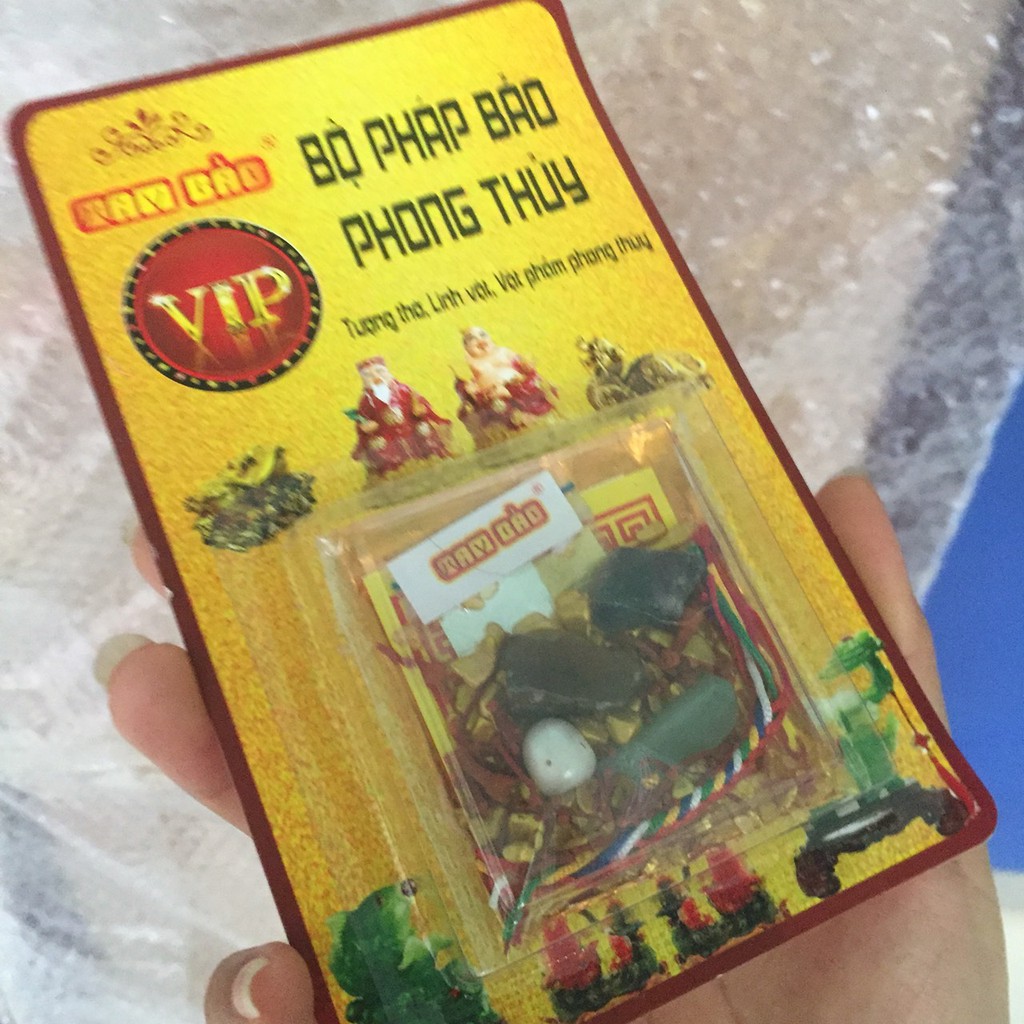 Sx - Bộ PHÁP BẢO -HCLB nạp cốt thất bảo cho tượng Phật