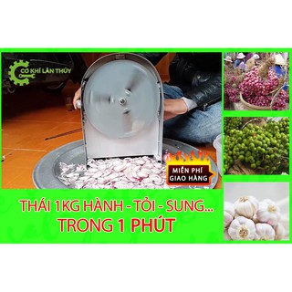 Máy thái hành tỏi,xả,sung...đa năng