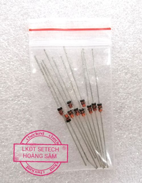 Bộ túi 10 chiếc Diode Zener 1W các trị số điện áp