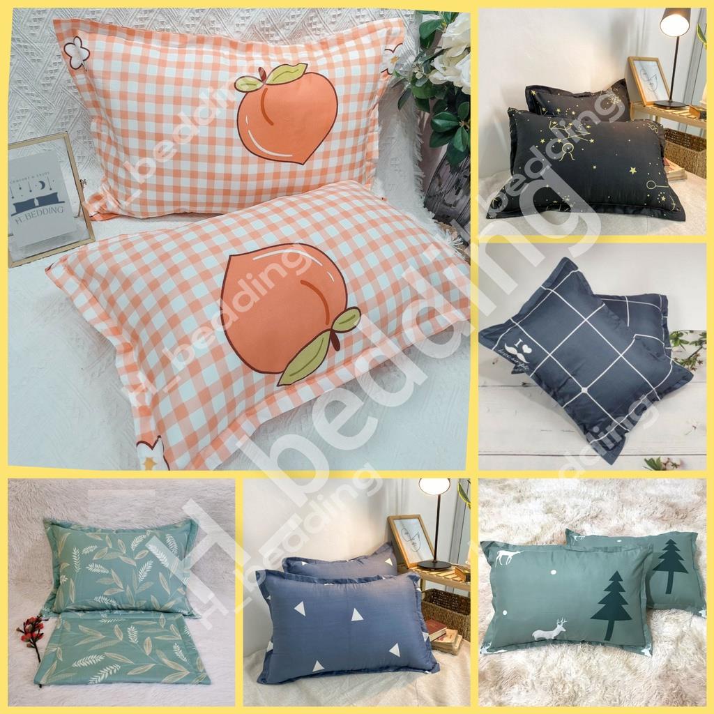 Vỏ gối nằm cotton poly_vỏ gối đẹp,dễ thương_hàng không kèm ruột_ kích thước 45x65(SẢN PHẨM GỒM 1 CHẾC) | WebRaoVat - webraovat.net.vn