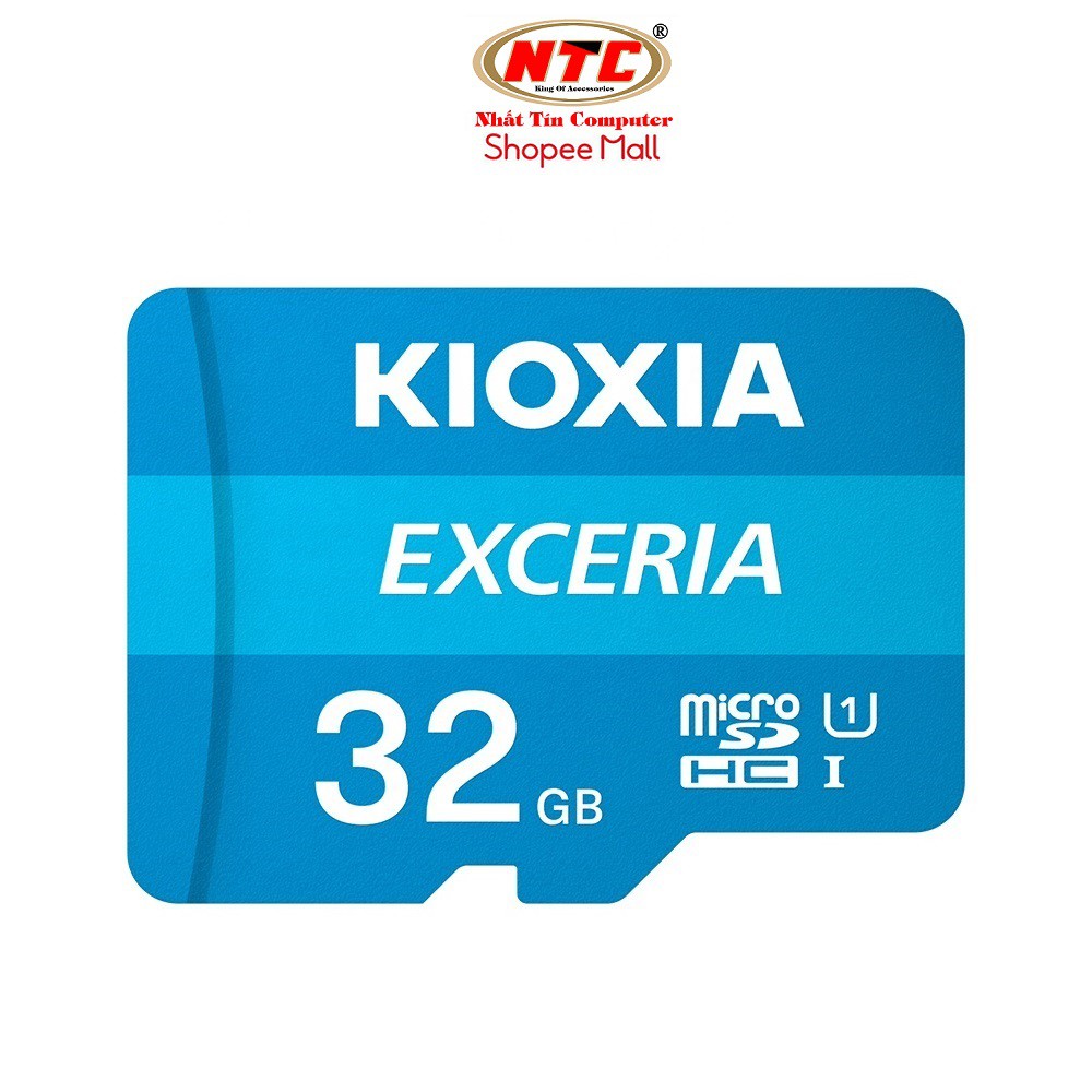 Thẻ nhớ MicroSDHC Kioxia Exceria 32GB UHS-I U1 100MB/s (Xanh)