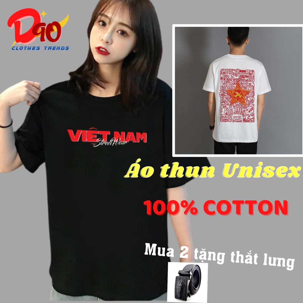 Áo thun nam – Áo phông nữ UNISEX 100% Cotton chất lượng cao in hình MÊ CUNG SỬ VIỆT- thiết kế trẻ tr