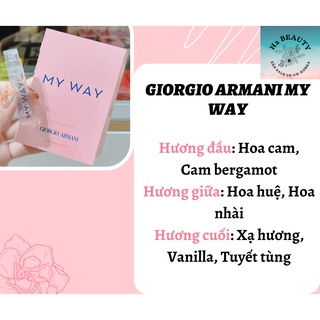 Combo  vial nước hoa (ngẫu nhiên)