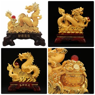 Tượng phong thủy rồng vàng