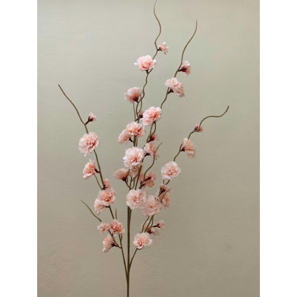 Cành Anh Đào Râu Hoa giả Trang Trí, Hoa decor, phụ kiện trang trí nhà cửa, phụ kiện trang trí lẵng quà