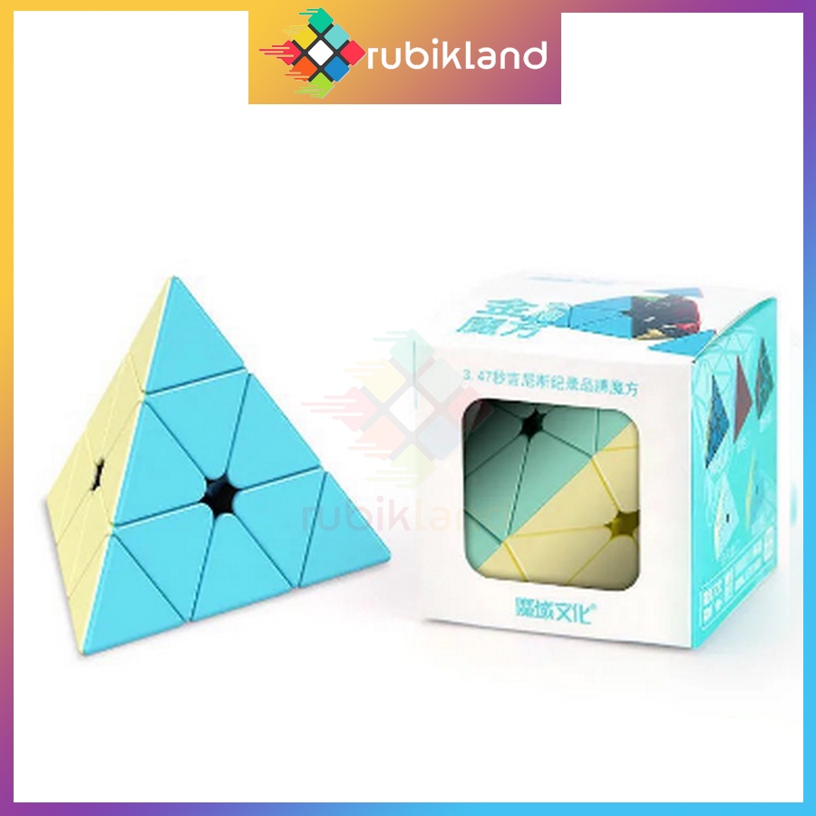 [Bộ Sưu Tập] Rubik MoYu Macaron 2x2 3x3 4x4 5x5 Pyraminx Rubic Biến Thể Stickerless Đồ Chơi Trí Tuệ Trẻ Em