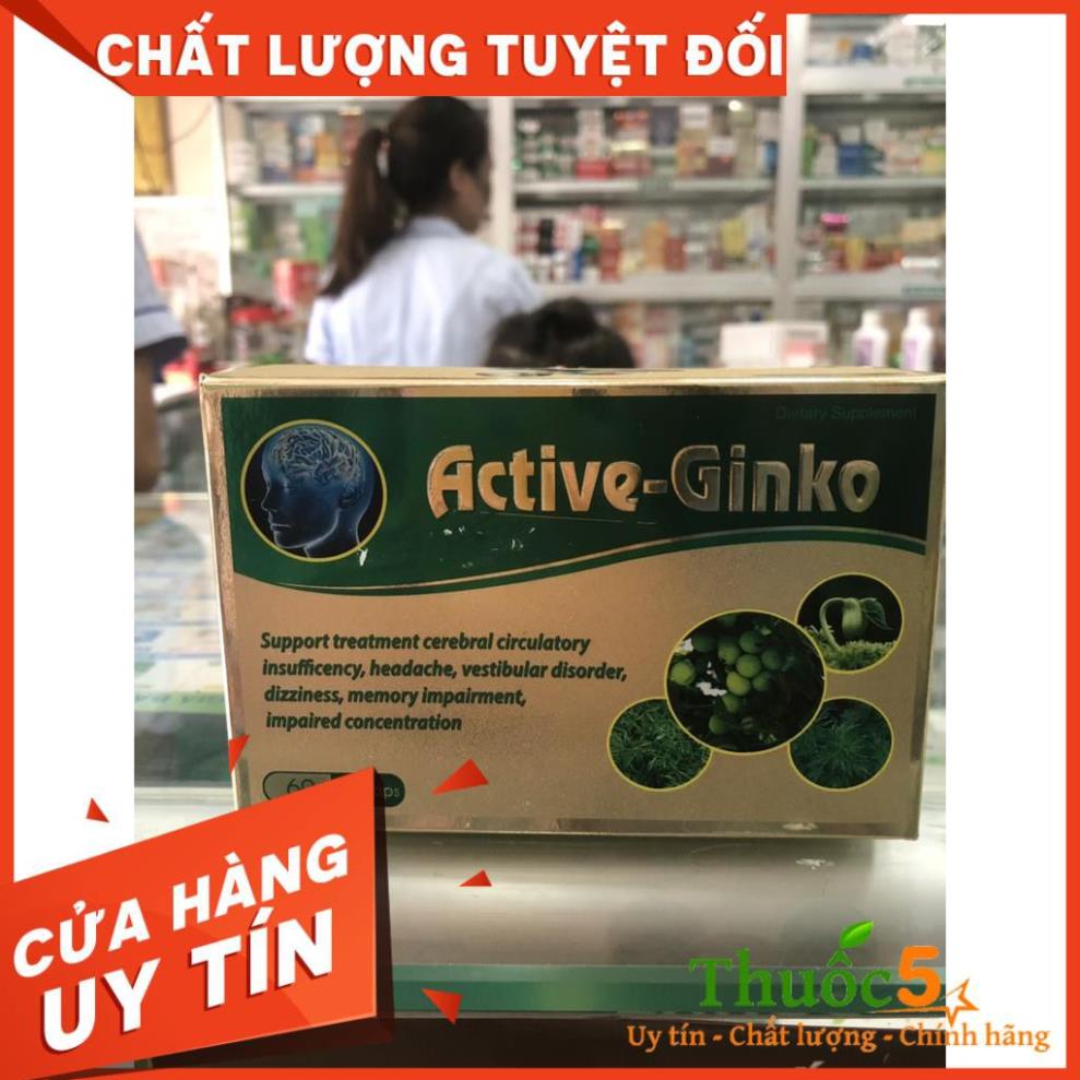 Active Ginko Tuần Hoàn Bổ Não Cải Thiện Trí Nhớ