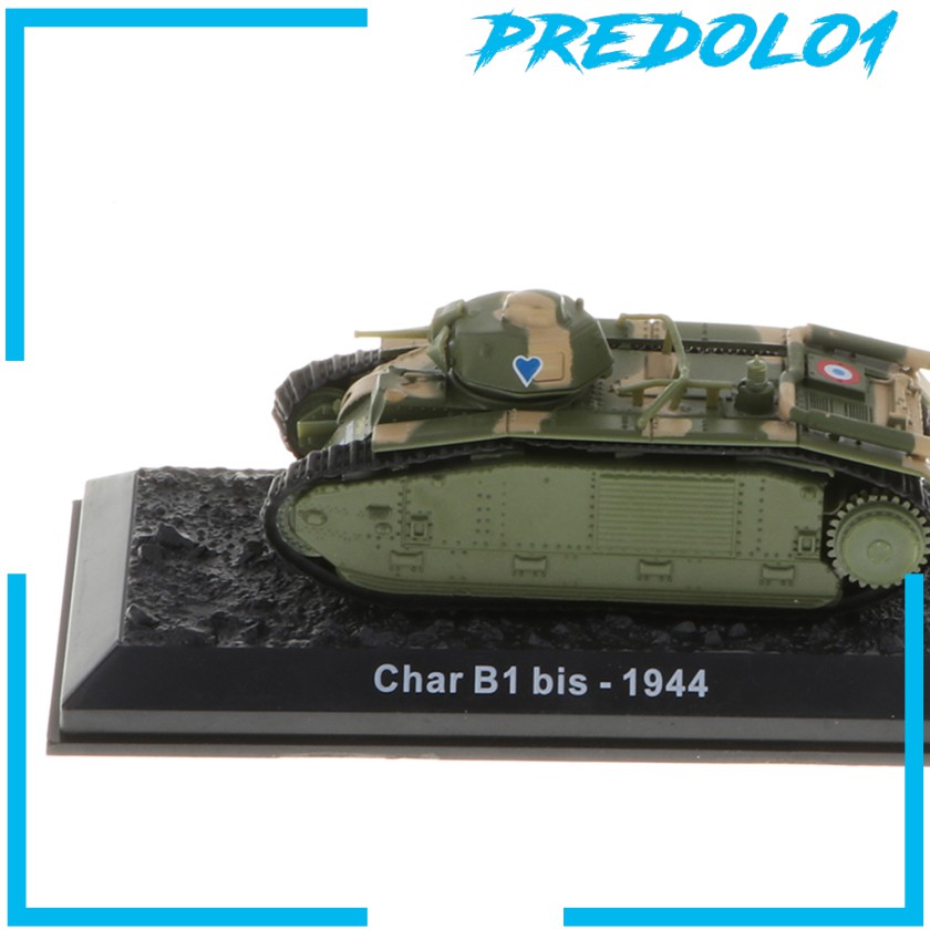 Mô Hình Xe Tăng Quân Sự Wwii B1 Bis Tỉ Lệ 1: 72