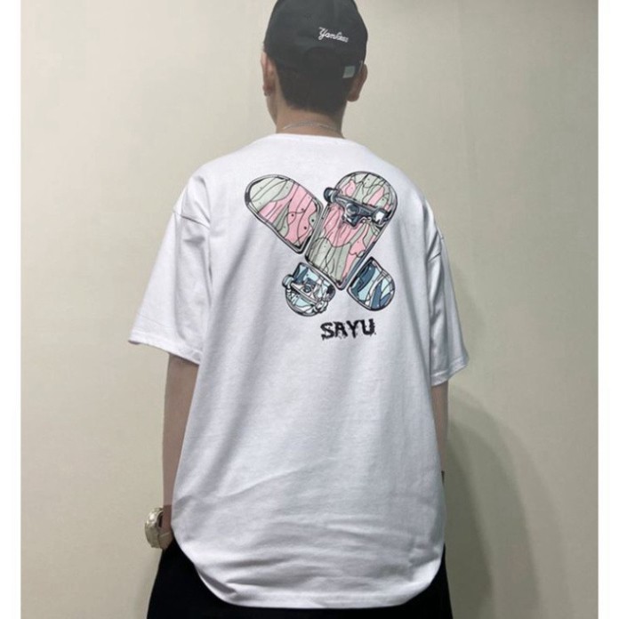 Áo thun tay lỡ Unisex, áo phông form rộng M226 KL SHOP DVSHOP