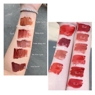 son bernice size mini nắp xanh full 15 màu tuỳ chọn