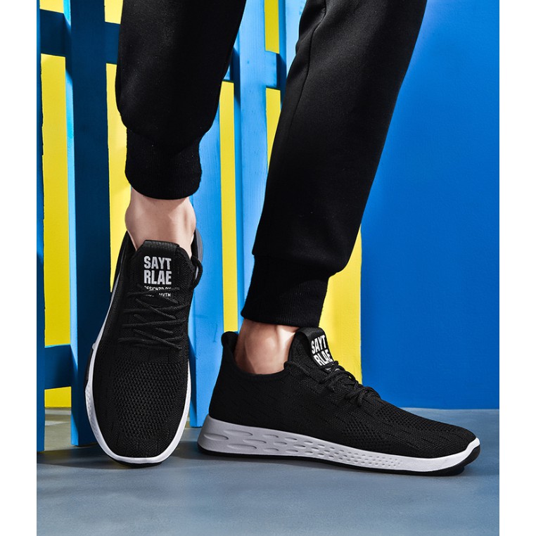 Giày thể thao sneaker nam  D78, phong cách trẻ trung năng động, đế cao su non đi cực êm