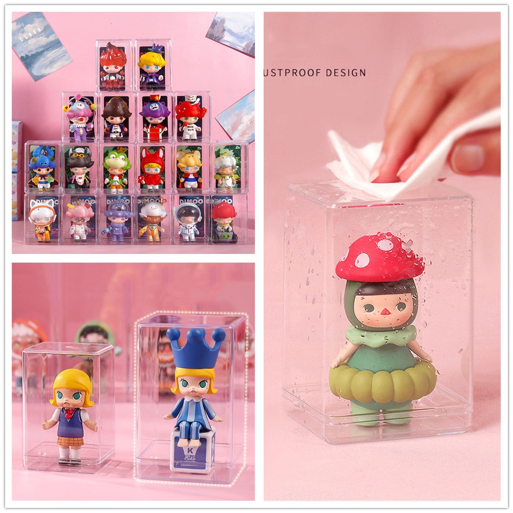 Hộp Đựng Búp Bê Đơn Trong Suốt Chống Bụi Không Thấm Nước