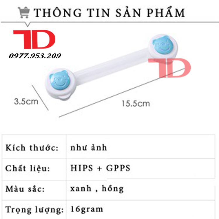 Khóa cửa tủ lạnh tiện lợi, dây khóa đa năng