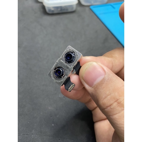 Camera sau iphone x bóc máy