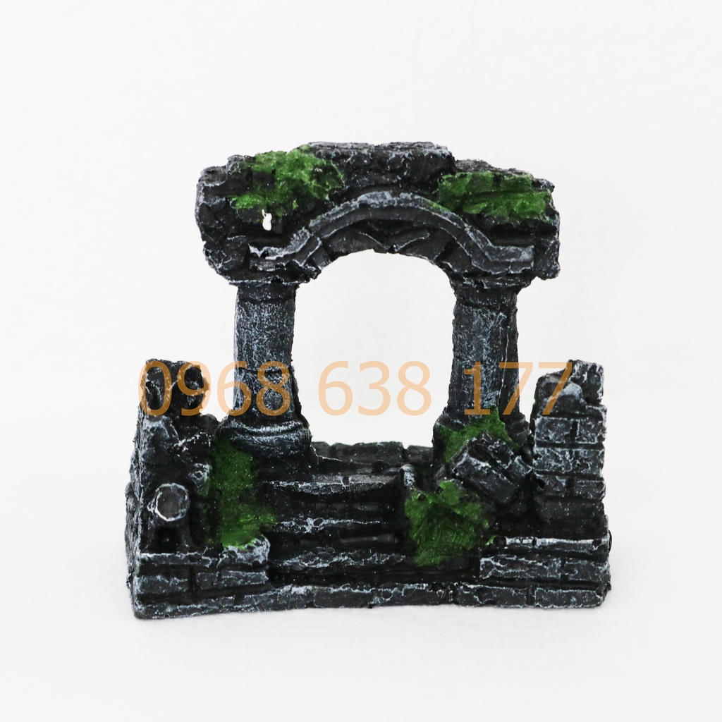 Cột thành La Mã - Trang trí thủy sinh - Terrarium