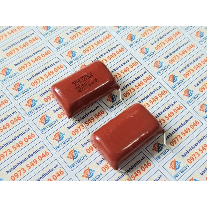 [Combo 20 chiếc] Tụ điện cao áp 304J 200V 27mm