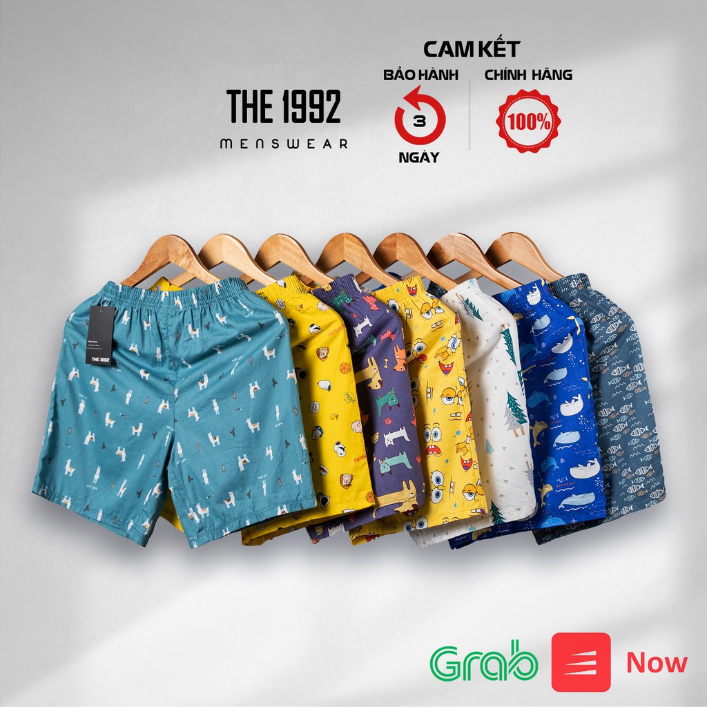 Quần short nam  THE 1992 cartoon Quần đùi nam mặc nhà