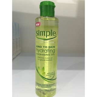 Dầu tẩy trang Simple chiết xuất hạt nho 125ml