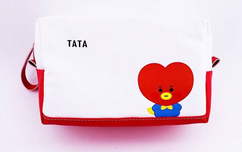Túi Đựng Bút Chì / Đồ Trang Điểm Sức Chứa Lớn Hàn Quốc Dễ Thương Có Khóa Kéo Làm Quà Tặng Văn Phòng / Trường Học CHIMMY COOKY KOYA MANG RJ Shookyatata
