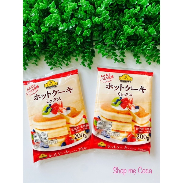 DATE 8/2022 Bột làm bánh Pancake Topvalue/ Morigana