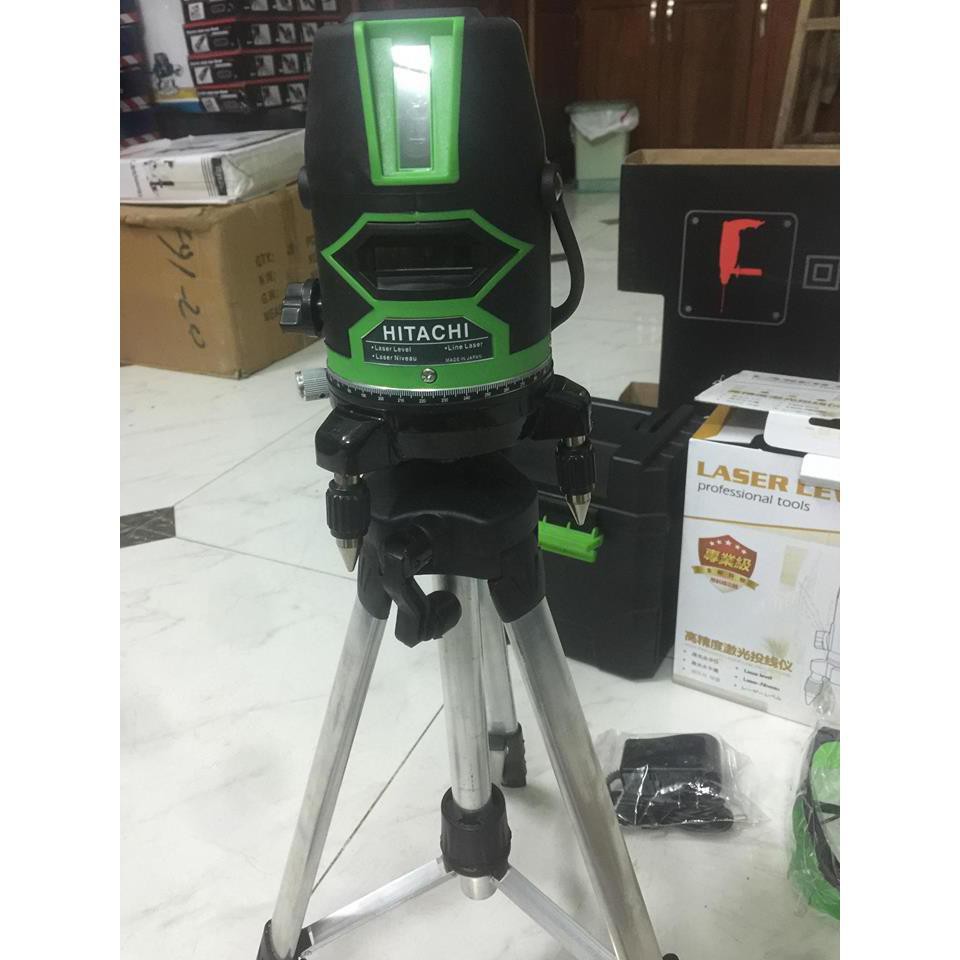 MÁY CÂN MỰC LASER HITACHI 5 TIA XANH