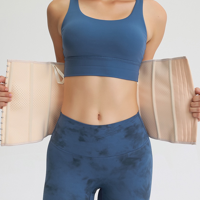 Đai siết eo Latex 9 Xương Thông Hơi