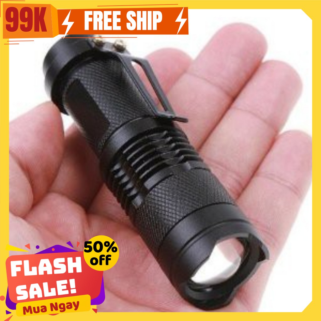 Đèn Pin Chiếu Xa Loại Nhỏ