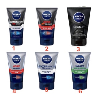Sữa Rửa Mặt Nivea Dành Cho Nam 100g