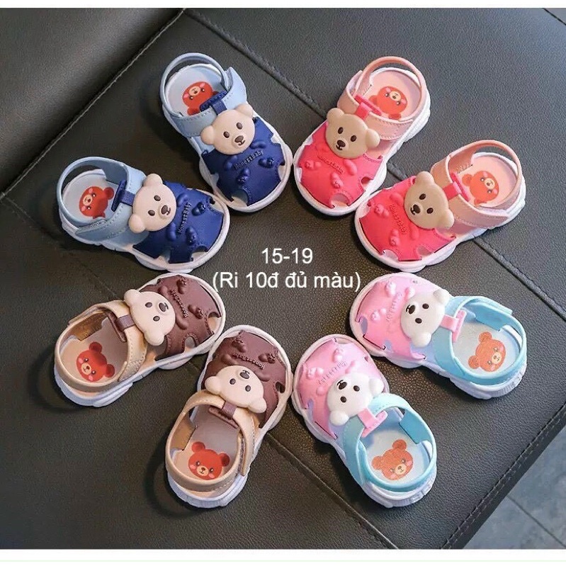 Sandal nhựa siêu mềm cho bé (size 15-20)