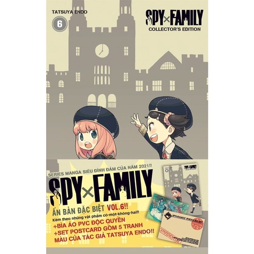 Spy x family tập 6 bản đặc biệt nguyên seal