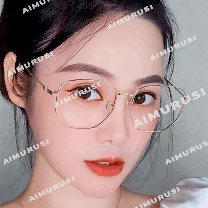 Mắt Kính Chống Bức Xạ / Ánh Sáng Xanh Thời Trang Hàn Quốc Cho Nữ