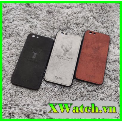 Ốp lưng vải hươu Oppo F1S / A59 họa tiết hươu