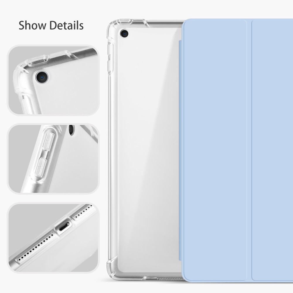 Bao Da Trong Suốt Có Khe Cắm Bút Cho iPad Air 4 Pro 11 2021 2020 8th 7th Gen 10.2 2019 7th 8th Pro 10.5 2017 9.7 5 6th | BigBuy360 - bigbuy360.vn