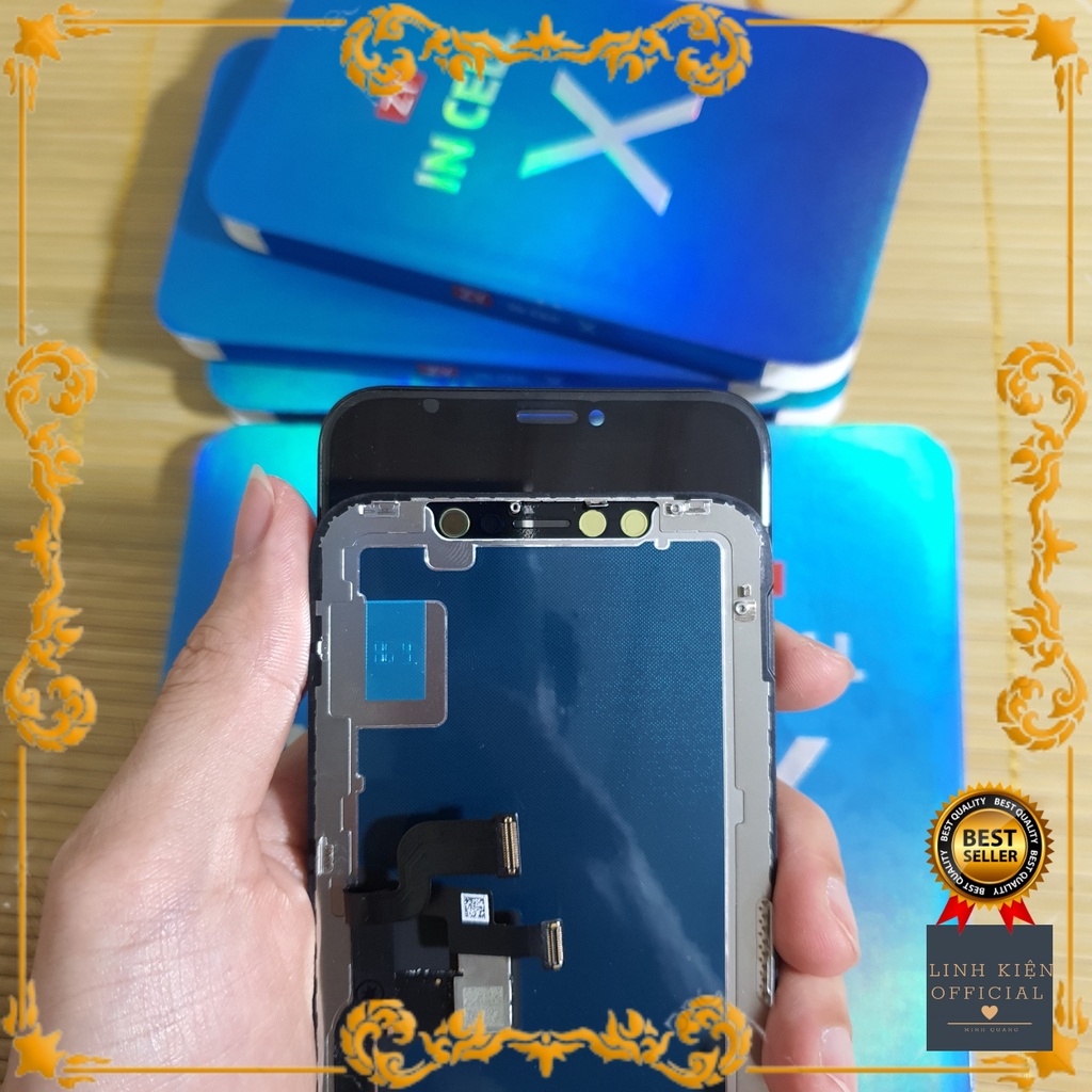 Màn hình full iPhone X nguyên bộ zin new