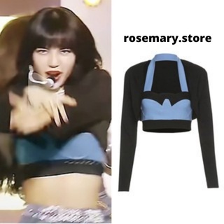 Có sẵn_ÁO LISA BLACKPINK đồ diễn HOW YOU LIKE THAT
