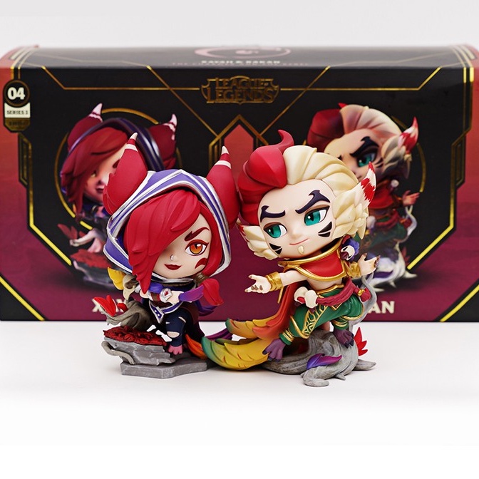 Figures Rakan & Xayah Liên Minh Huyền Thoại
